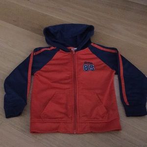 Used toddler zip up hoodie. Size 4T